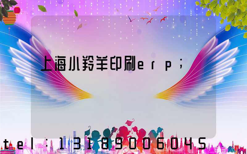 上海小羚羊印刷erp