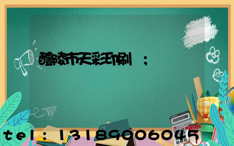 醴陵市天彩印刷廠